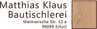 Bautischlerei Matthias Klaus